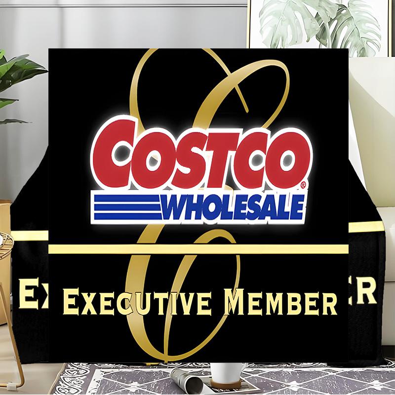 Costco Blanket Flannel Throw for Sofa, Travel, Camping, Livingroom, Office, Chair and Bed Soft and Warm Holiday Birthday gifts