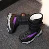 Neue Winter Outdoor Kinder Schneestiefel Prinzessin Elegante Mädchenschuhe Wasserdicht Mädchen Jungen Schneestiefel Kinder Warm Plüsch Knöchelhohe Stiefel