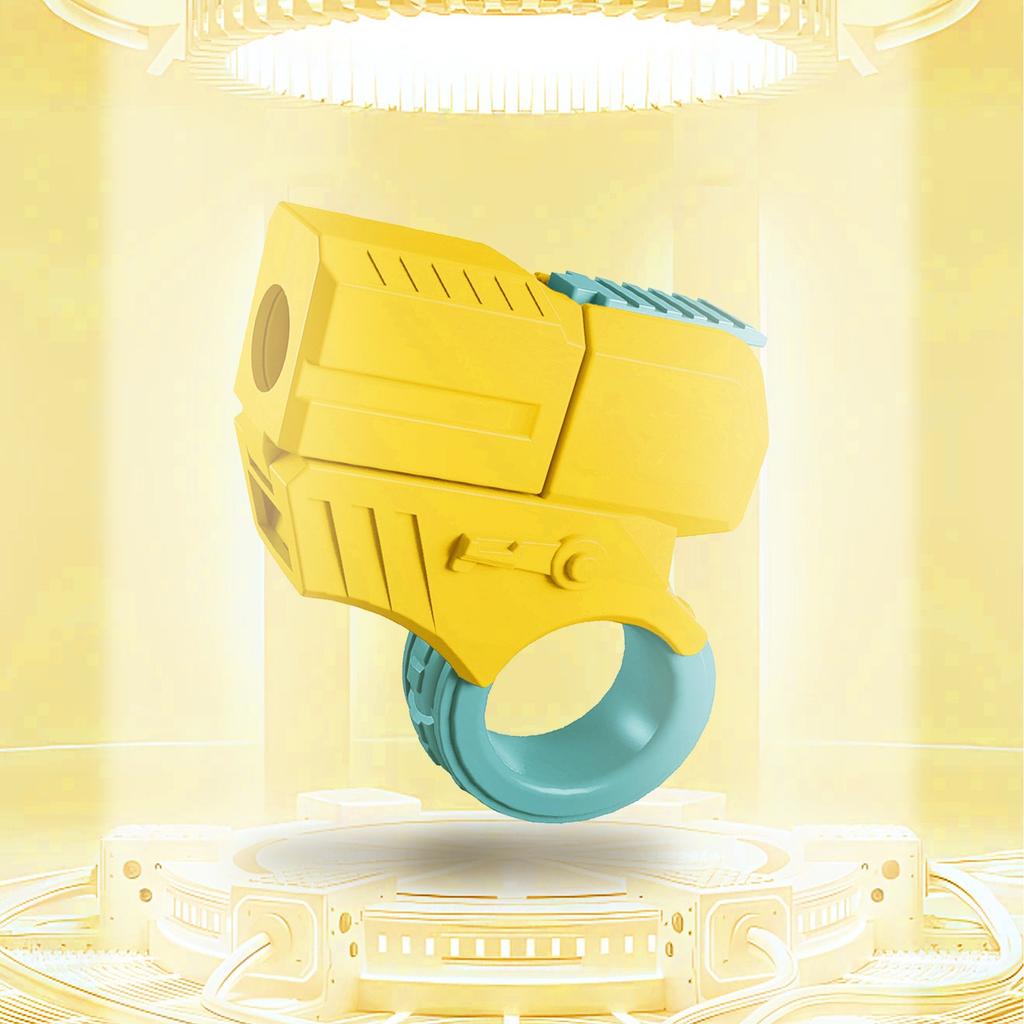 Pistolenform Fidget Spielzeug Neuheit Fidget Spinner Flipper, Angst Stressabbau & Büro Schreibtisch Spielzeug, Perfekter Fingerpistolen Schlüsselanhänger Dekor