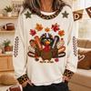 Women's Hoodless Sweatshirt Casual Pullover Top for Everyday Wear and Home Lounging