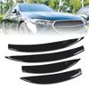 1 Pair Front Bumper Splitter Grille Trim Stylish Look Spoiler Diffuser Grille Trim Strip Replacement for   E‑Class W214  ‑Line 2024 and Later