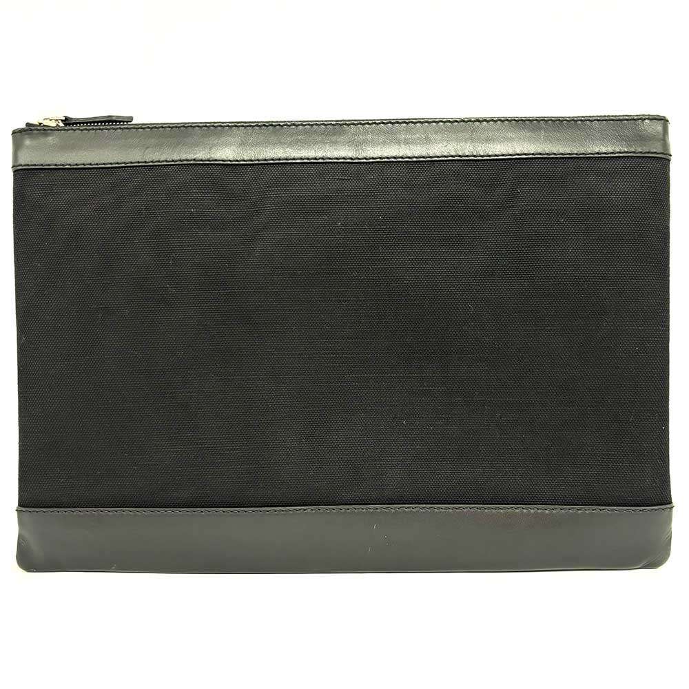 Used BALENCIAGA NavyClutch bag canvas Women