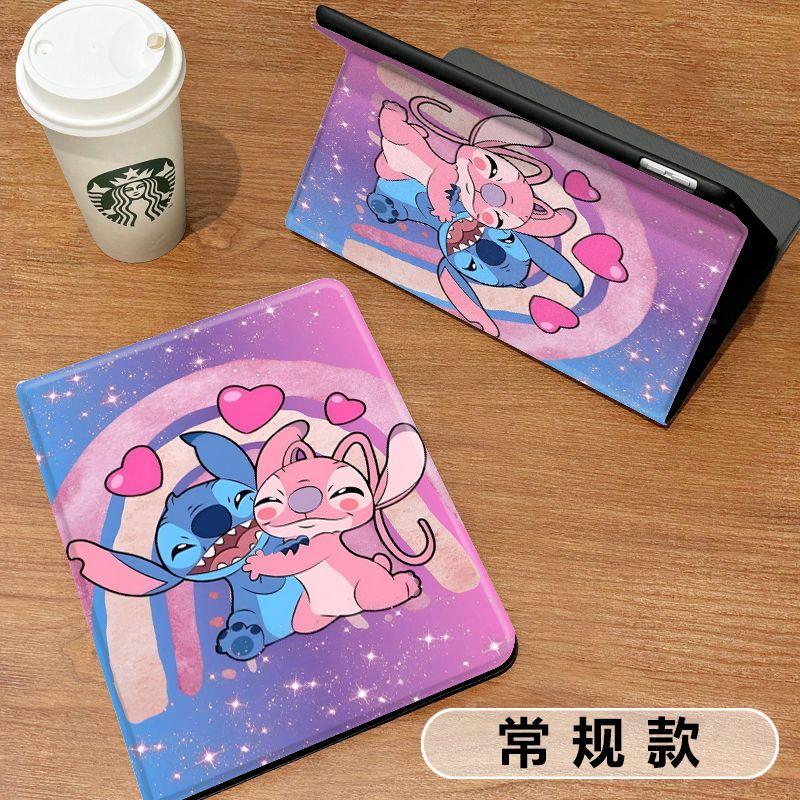 

Cute Stitch Tablet Case For Samsung Galaxy Tab S6 Lite S7 S8 S9 Plus S10 FE A7 10.4 A8 10.5 A9+ 11 Prevent Bending Cover Gifts T510 10.1in