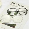 Oversized Women Square Myopia Glasses Finished Big Frame Minus Degree Optical Eyeglasses Prescription 0 -0 .5 -1 .0 -1 .5 To -6 .0