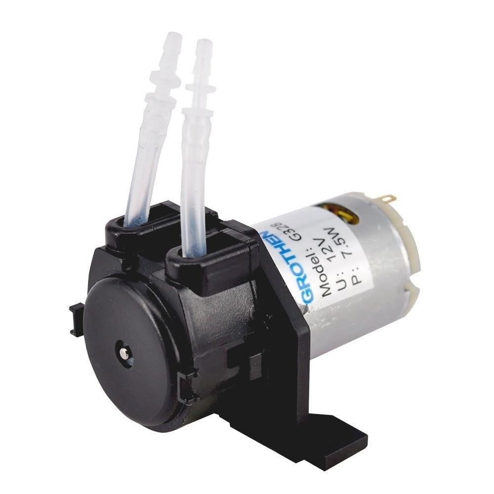 3*5 Size 12V DC Dosing Pump 12V/24V Voltage Peristaltic Design Aquarium Pump DC Powered DIY Compatible Analytical Water Pump