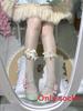 Lolita Summer Sheer Satin Bow Ankle Socks For Women With Breathable Fabrics