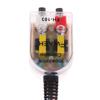 12V Universal Car Stero Radio Speaker High To Low RCA Line Audio Impedance Car Impedance Converter Free Drop Converter