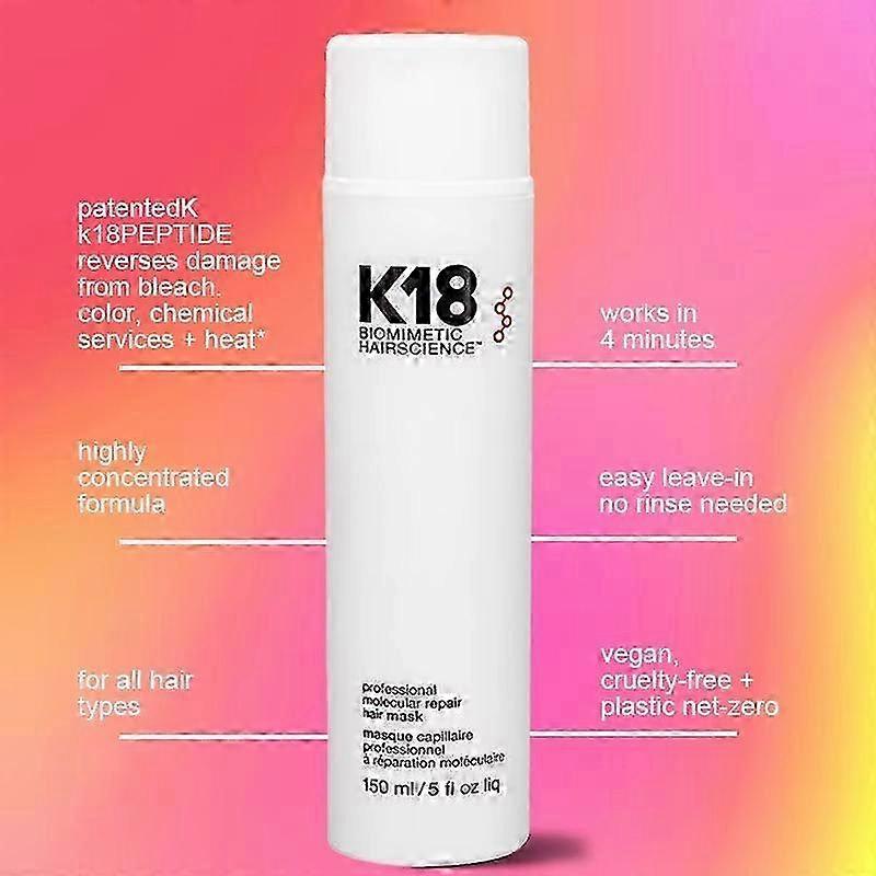 25-26 K18 Professionelle No-Wash Molekulare Reparatur Haarmaske Haarpflege Große Kapazität