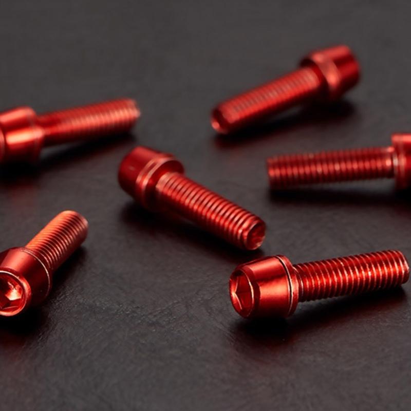 6pack Bike Brake Calipers Bolts Stainless Steel Screw Calipers Screws Retainers for Accessory Mounting