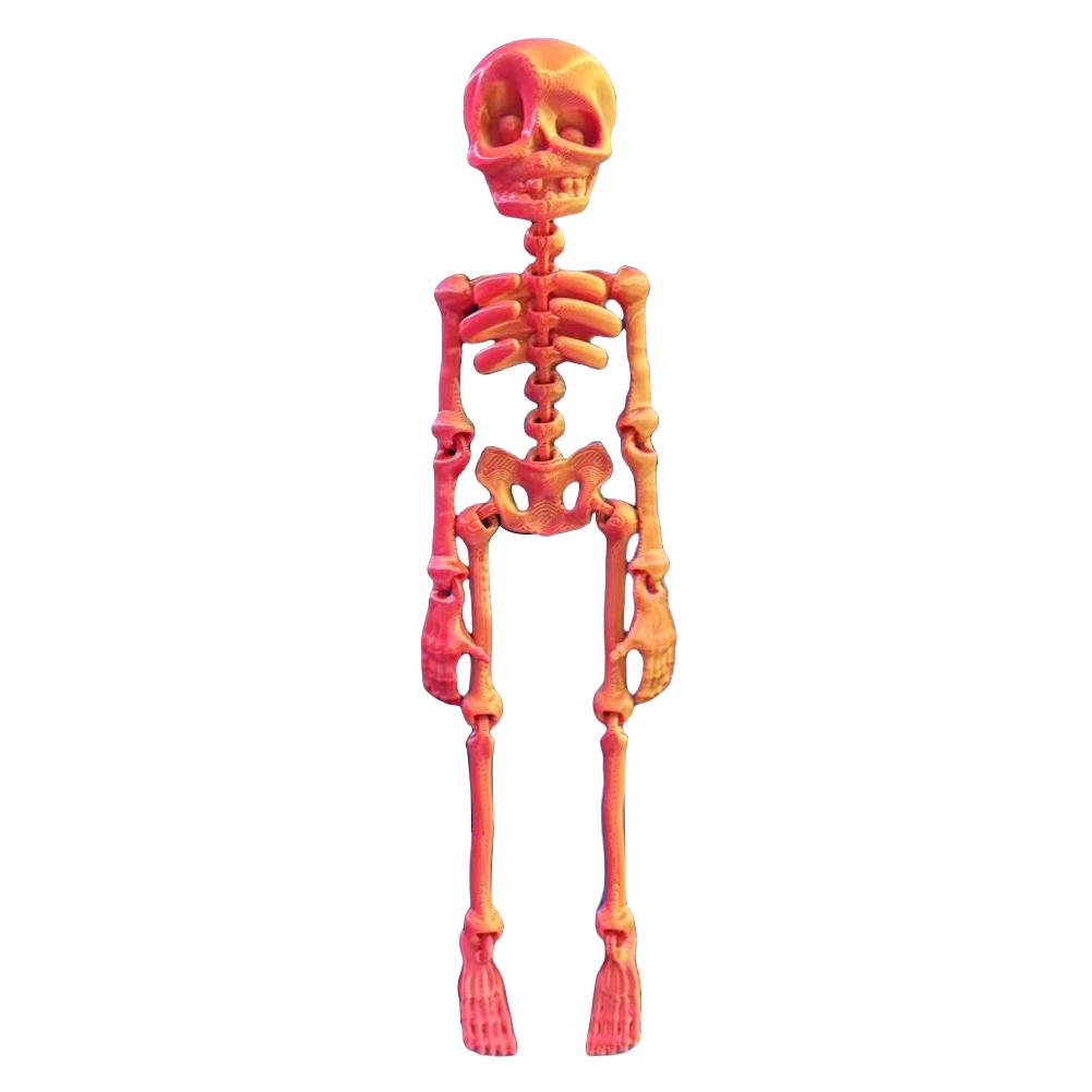 Poseable Skeleton Fridge Magnet with Movable Joints Mini Magnetic Skeleton Fridge Magnets for Kitchen Office and Locker Decor