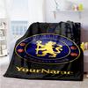 Chelsea Customize Your Name Blanket Throw Customizable Blanket Soft & Cozy for Seaside Couch Bed Sofa Ideal for All Seasons Gifts For Family Or Friend