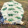 1PC Dinosaur Pattern Umbrella-8-Rib Reinforced, Automatic Open, Lightweight & Durable, Fashion Accessory for Outdoor-D327