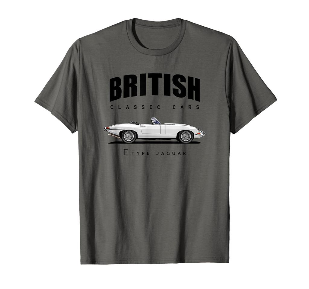 British Classic Cars - E-Type Jaguar T-Shirt