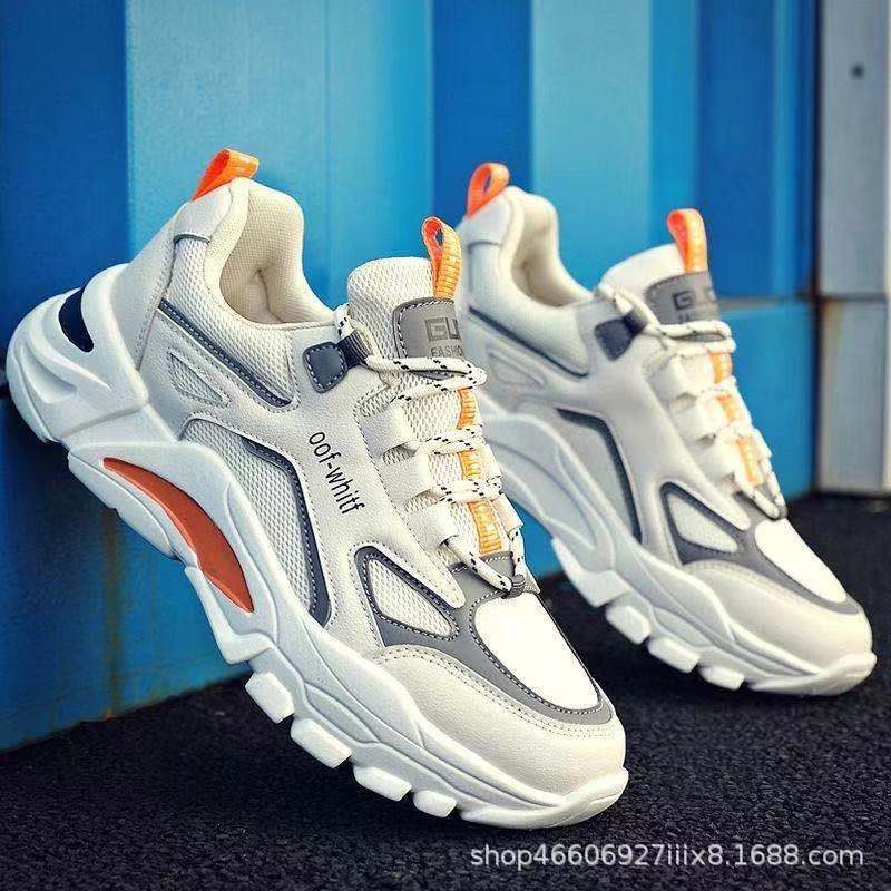 Sneaker Herren 2024 Sommer neue Herrenschuhe Freizeitschuhe Laufschuhe vielseitige Herren-Dad-Schuhe trendige Schuhe