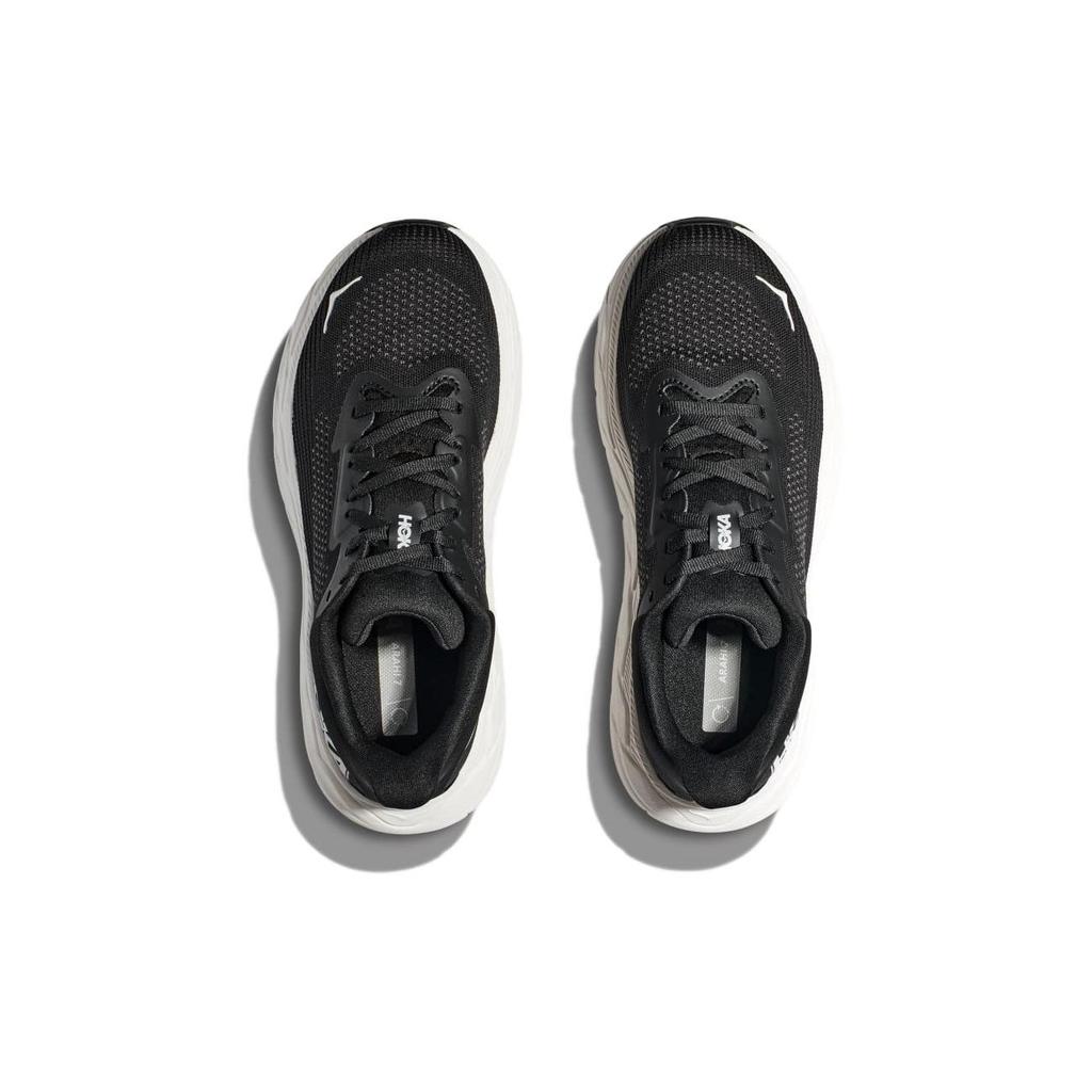 HOKA Arahi 7 Black White Men Sneakers 1147850-BWHT
