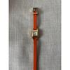 Used Tory Burch watch gold orange