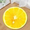 Tappeto Rotondo con Stampa di Frutta 3D Tappeto Circolare per Bagno Soggiorno Camera da Letto Decorazioni Tappetini Antiscivolo per Ingresso Tappetino per Porta Cucina