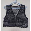 Front Button Lace Gilet Vest Rope Picnic [Anonymous Delivery]