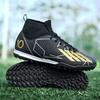 New football shoes men's and women's adult high-top long nails AG youth broken nails TF professional football game training shoes