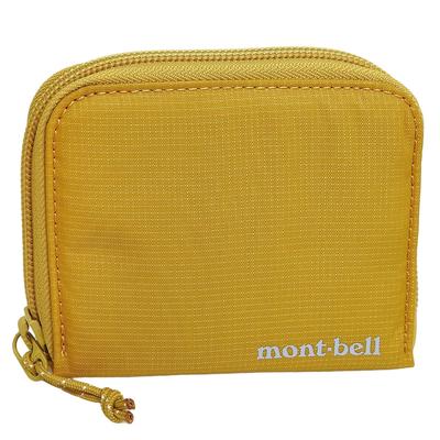 MontBell Compact Zip Wallet Bifold Men's Women's 1133372 Yellow YL Japan