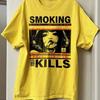 T-shirt Unisex Estiva 2026 Stile Fumetto Retrò Stampa Motivo Lettere Ritratti Girocollo Neutra Morbida Traspirante Manica Corta