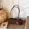 Leopard Print Tote Bag For Women Large Capacity Pu Casual Street Fashion Daily Use