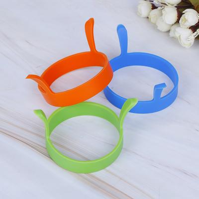 1Pc Silicone Fried Egg Pancake Ring Omelette Fried Egg Round Shaper Eggs Mould