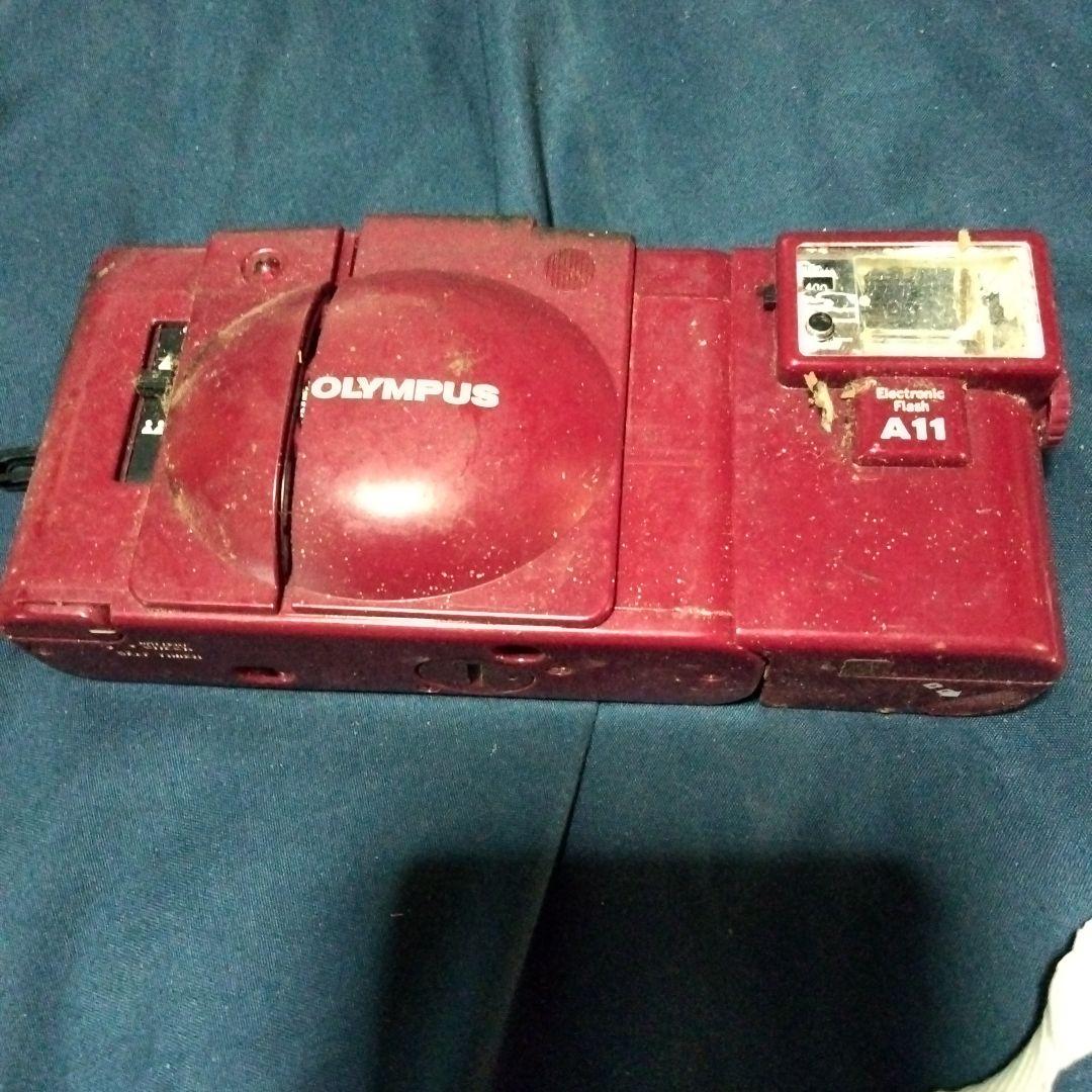 

[USED] OLYMPUS disposable camera A11 red