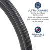 YunSCM 26x1.75 Tires, 26x1.75 47-559 Bicycle Tires, 26x1.75 Tires, Suitable for 26-inch 1.75 Mountain Bikes, Y-2118