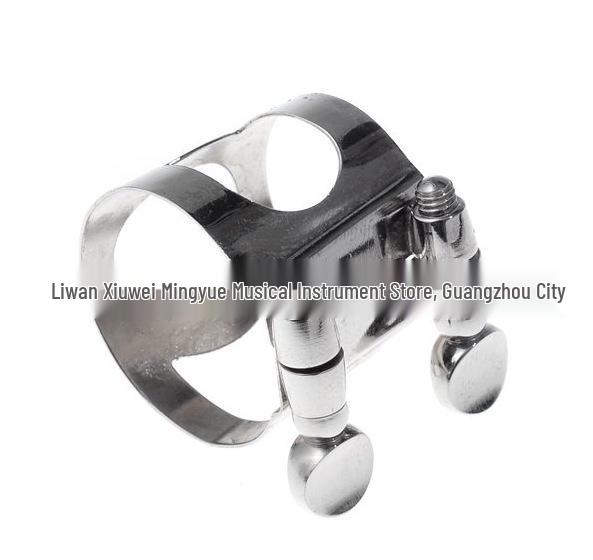 Bakelite Alto Saxophone Ligature and Mouthpiece Reed Clamp Alto Metal Clamp