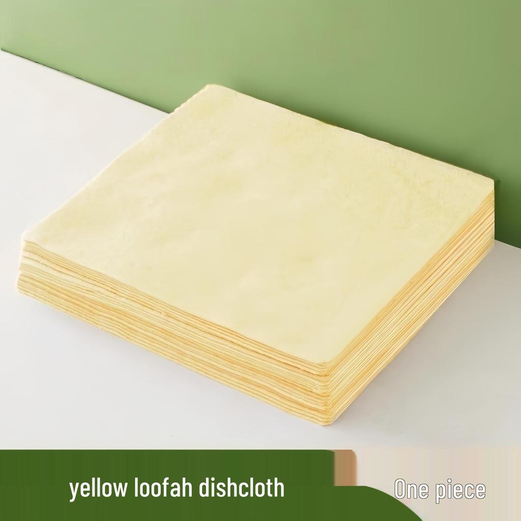 Multifunktionale Luffa-Reinigungstücher - Leicht zu reinigen, dicker Schwamm & Scheuerschwamm für schnelle Fleckenentfernung