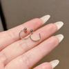 1Pair Fashion Stainless Steel Hoop Earrings For Women Men Gold Silver Color Tiny Cartilage Piercing Trendy Female Hoops Jewelry