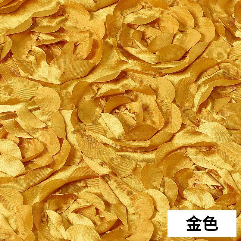 

Новая тафта-сатин с 3D-рисунком розы шириной 130 см, ткань для свадебного ковра, сценический фон, свадебный декор 130x50cm 1lot