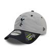 9TWENTY EPL Cap Contrast Visor Tottenham Hotspur FC Grey/Navy Blue One Size Adult