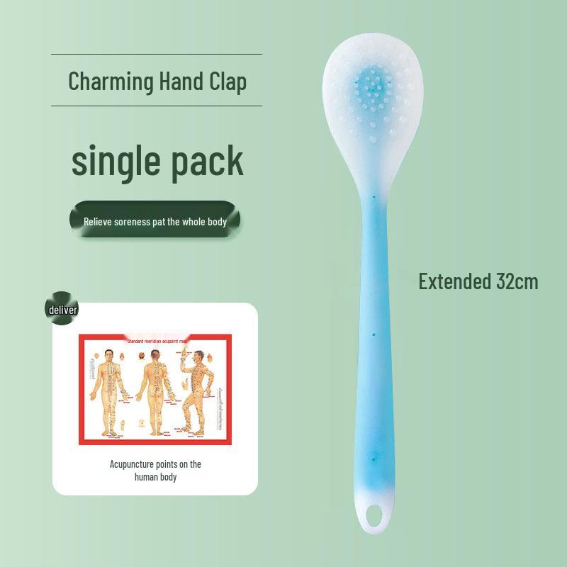 Silicone Meridian Patting Board: Fitness, Massage, Gua Sha, Acupoint Hammer for Health and Wellness.