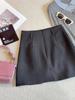 Women's Korean Style Gray Pleated A-line High-Waisted Skirt - Summer 2026 Slimming, Anti-exposure, Versatile