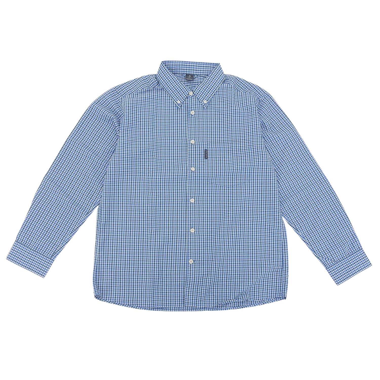 montbell WIC. Dry Touch Long Sleeve Shirt 1114547 men s button-down shirt blue-green /L