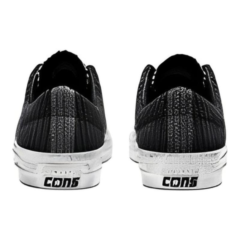 Converse One Star Pro Comfortable and versatile non-slip, wear-resistant, lightweight low-top skate shoes for men and women in black