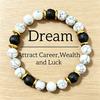 Tiger Eye & Black Hematite Natural Stone Bracelet - Multi-element Beaded Design