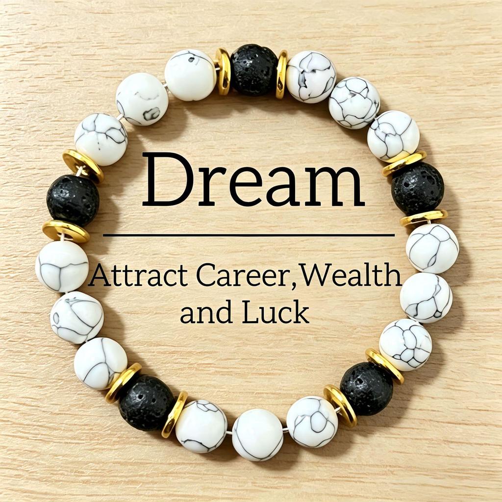 Tiger Eye & Black Hematite Natural Stone Bracelet - Multi-element Beaded Design