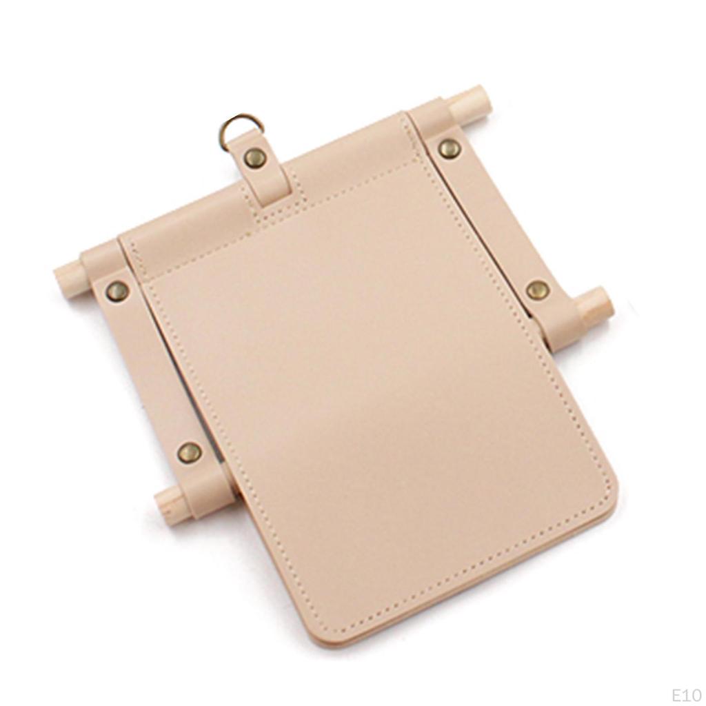 Holder, Creative PU Leather Toilet Tissue Roll Dispenser and Hangers Wall Mounted for