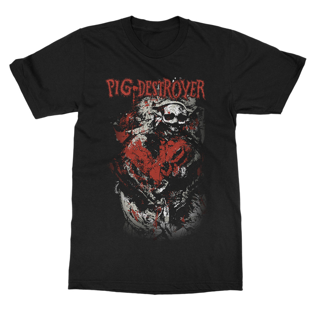 Pig Destroyer Band Graphic Cotton T-shirt Unisex Summer Short Sleeve Fashion Brand Tee Luxury Casual Vintage Retro Top