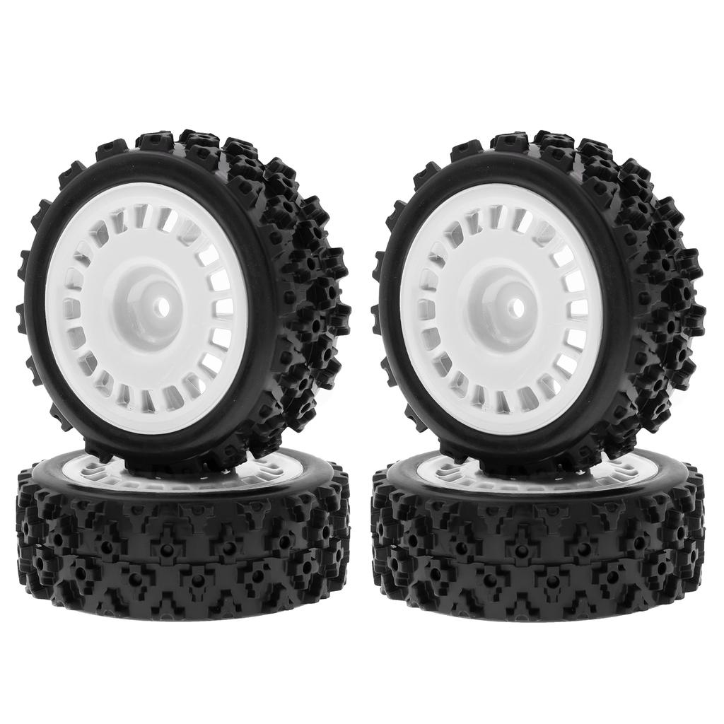 4 unidades 72*45*26mm substituição de roda de pneu de borracha para Tamiya XV-01 XV01 TA06 TT-01 TT-02 PTG-2 1/10