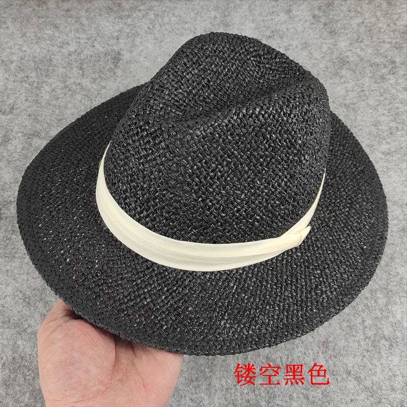 Letní nadměrné 64cm Klasické sluneční klobouky pro muže ženy Panama klobouk Pár Široký okraj Plážová slámová čepice Velká hlava Větší velikost Fedora klobouky