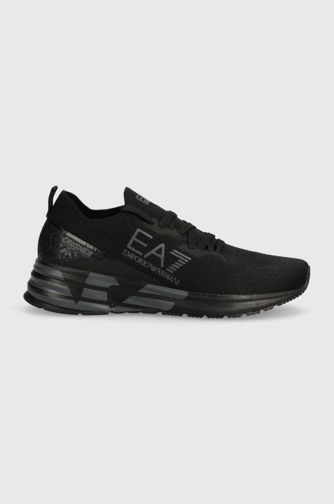 Scarpe da corsa da uomo EA7 Emporio Armani Crusher Distance Trail allenamento nere (X8X095-XK240-S244)