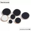 High-Quality Metal Flat Oil Buttons for Woolen Coats, Trench Coats, Suits, and Shirts
