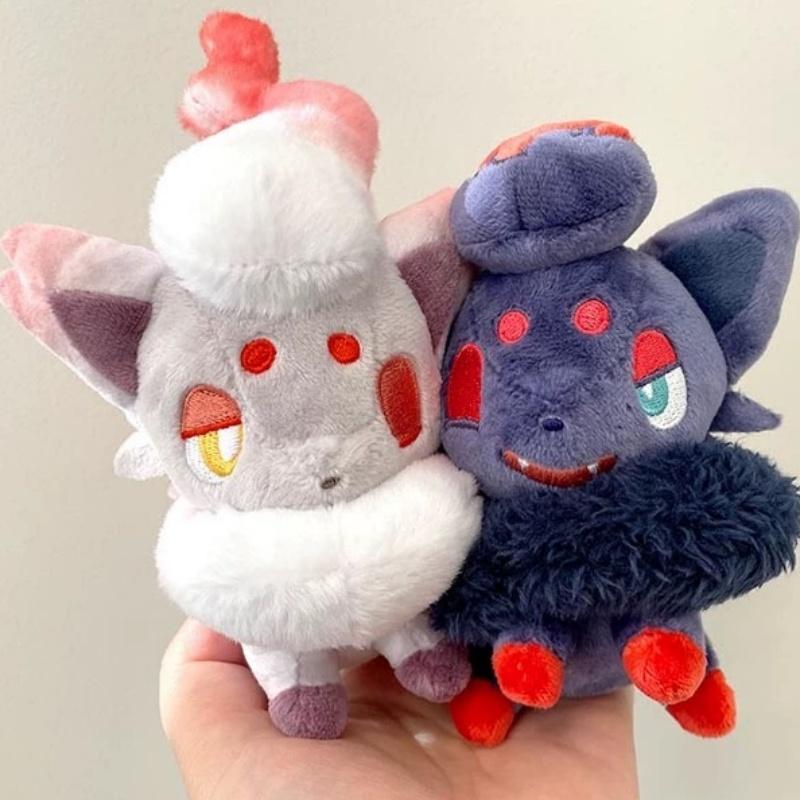 Plush Toys Cute Zorua Ditto Swablu Cinccino Jolteon Turtwig Flareon Magnetic Sticker Pendant Figure Anime Gifts
