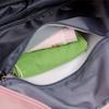 Large Capacity Travel Duffel Bag - Pink Nylon Gym & Travel Tote, Lightweight Luggage Handbag, Versatile Sports Bag