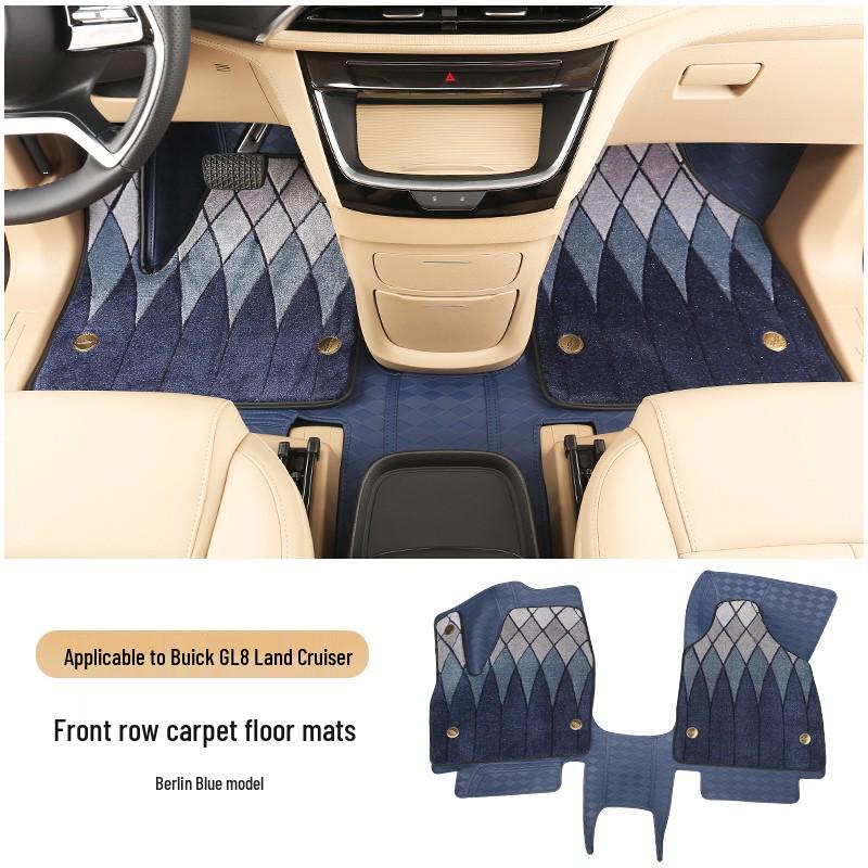 25 Buick GL8 Luxgen PHEV Middle Row Carpet Floor Mats - Interior Upgrade
