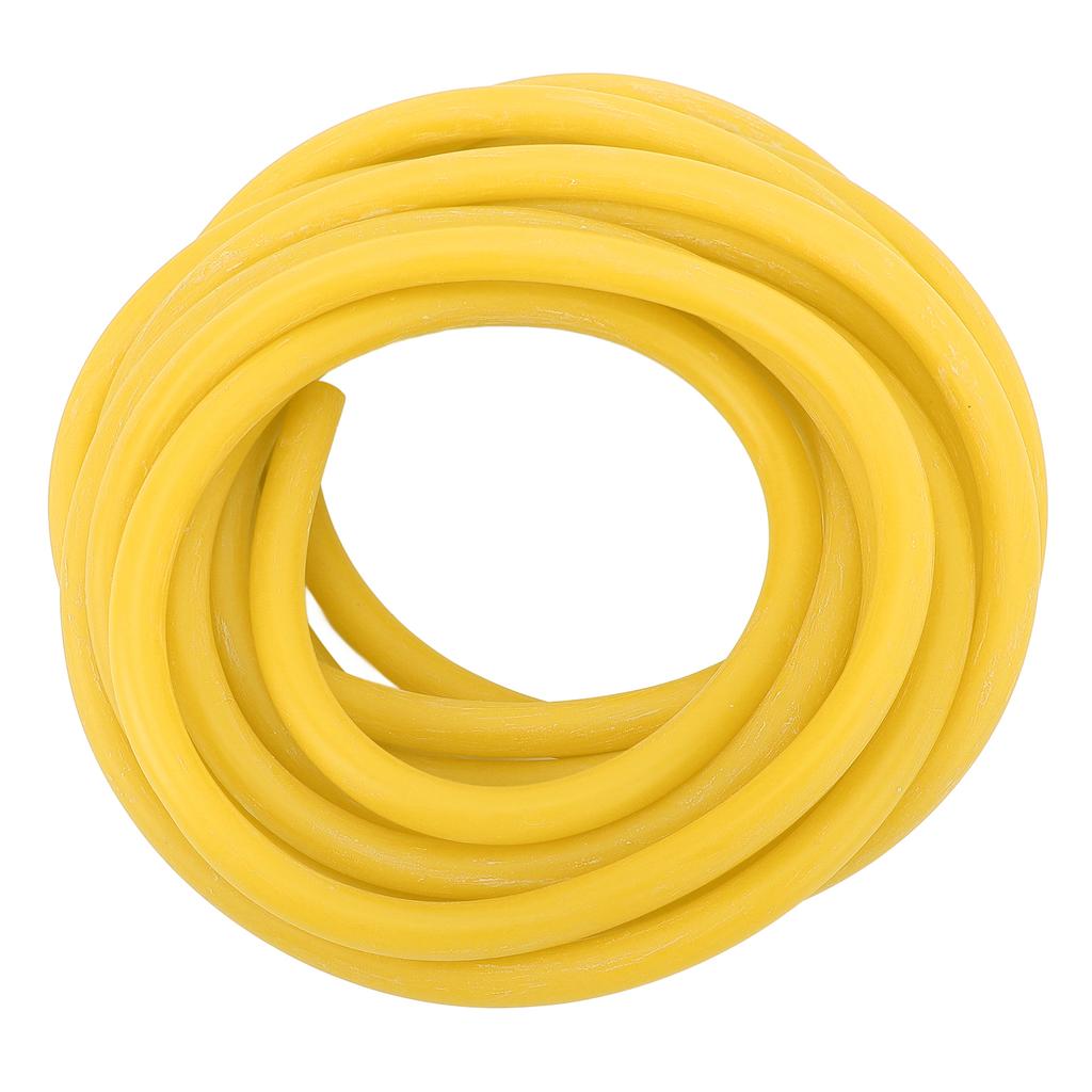 Replacement Band 16.4FT Elastic Latex Tubing   Catapult Tube for Outdoor Hunting DIY   Accessories Yellow